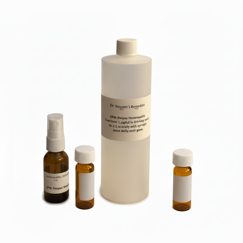 EPM-Herpes kit with Dr. Wessner's Remedies label